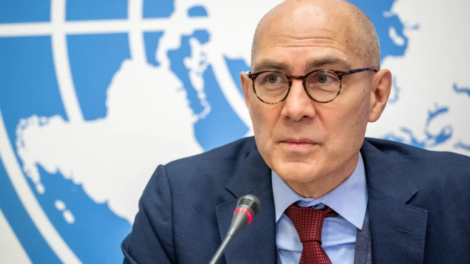 Volker Turk,  alto-comissário das Nações Unidas para os Direitos Humanos,