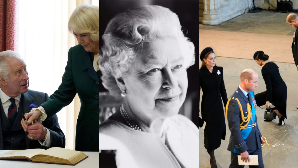Estes momentos da realeza britânica em 2022 vão ficar para a História