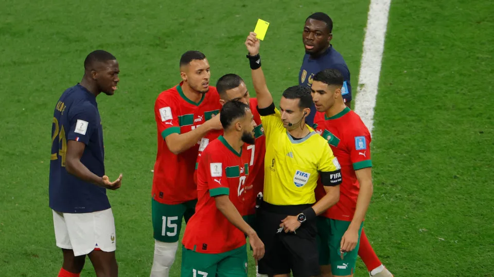 Marrocos apresenta queixa contra arbitragem da meia-final do Mundial