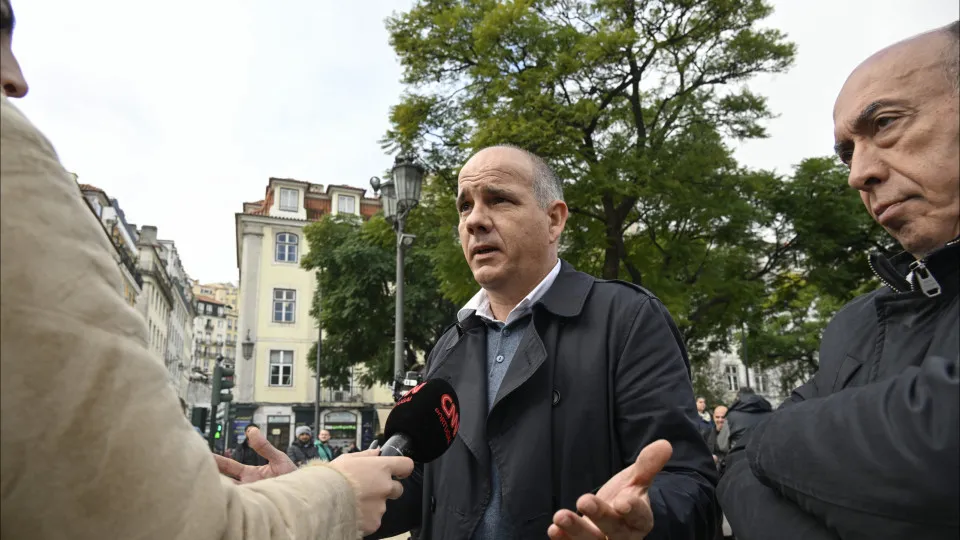 Paulo Raimundo - secretário-geral do PCP - Partido Comunista Português - Photo by Horacio Villalobos#Corbis/Corbis via Getty Images