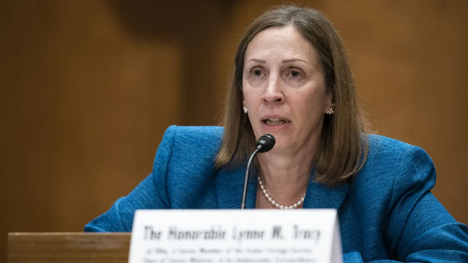 Lynne Tracy, nova embaixadora dos EUA na Rússia - Photo by Sarah Silbiger for The Washington Post via Getty Images