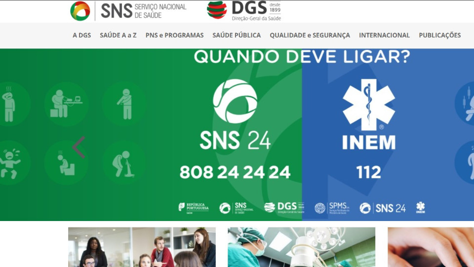 DGS foi alvo de ciberataque mas 'site' está funcional