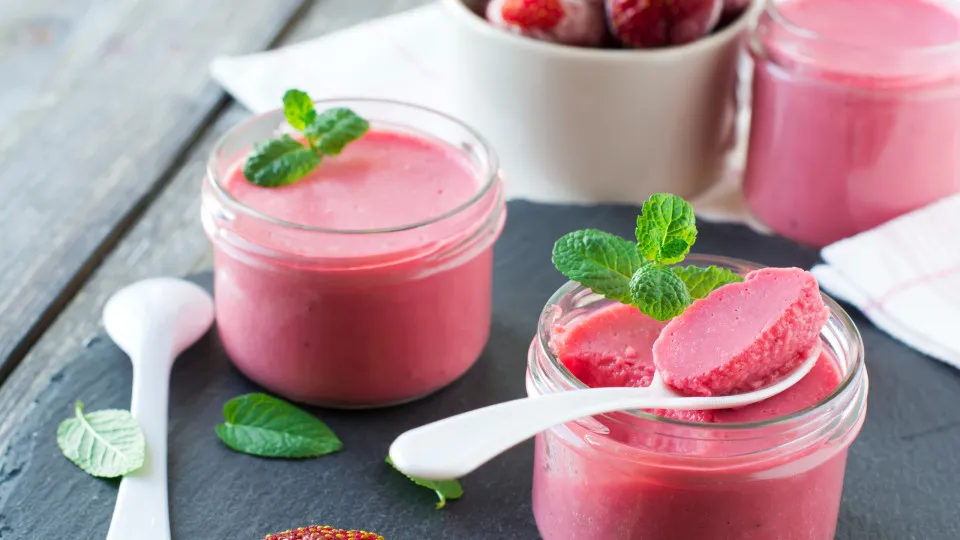 A deliciosa mousse de gelatina saudável que se faz com três ingredientes 