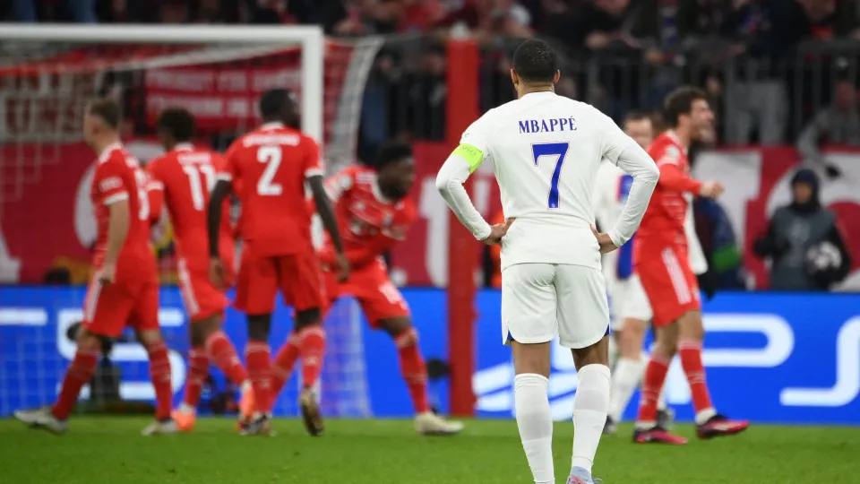 Bayern Munique não vacila e 'atira' PSG para fora da Liga dos Campeões