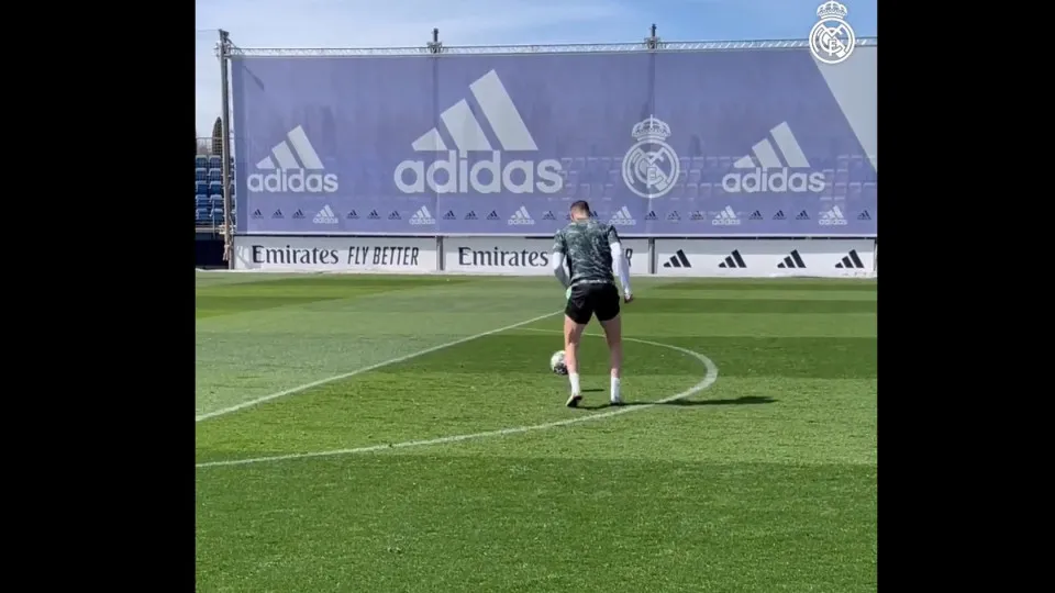 Real Madrid decidiu testar a pontaria antes de receber o Liverpool