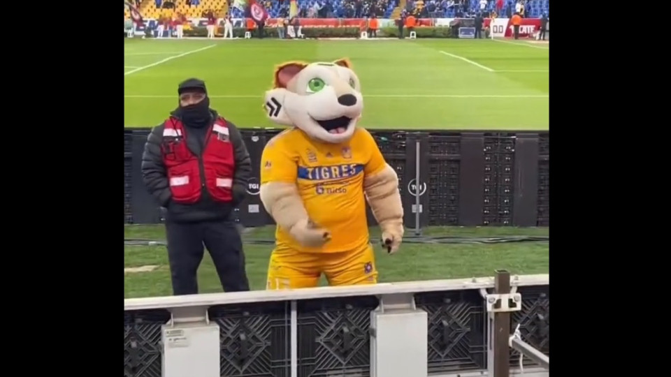 Polémica no México. Gesto da mascote do Tigres alvo de investigação