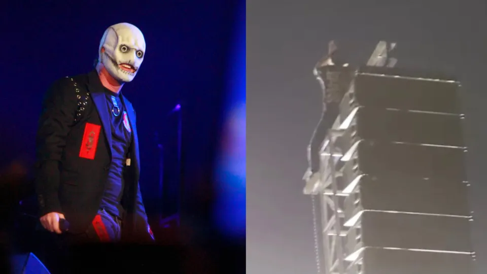 Concerto dos Slipknot interrompido após fã trepar estrutura do palco