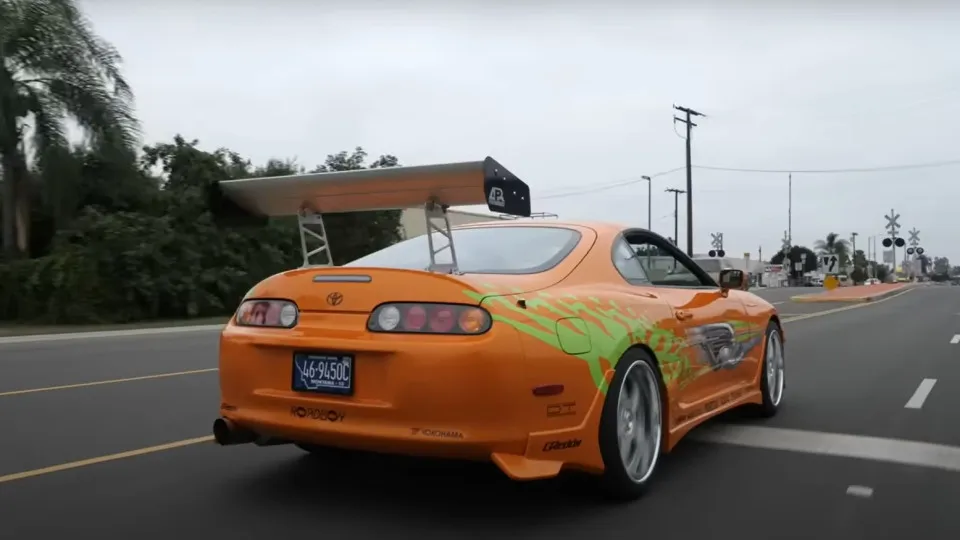 Recrearam o Supra utilizado por Paul Walker em 'Velocidade Furiosa'