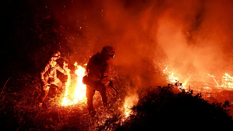 Quase uma centena de incêndios assolam as Astúrias, a maioria fogo posto