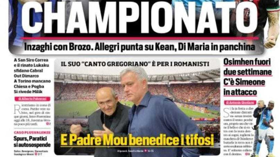 Lá fora: 'Padre' Mourinho, o sonho do Barça e o síndrome do Vélodrome