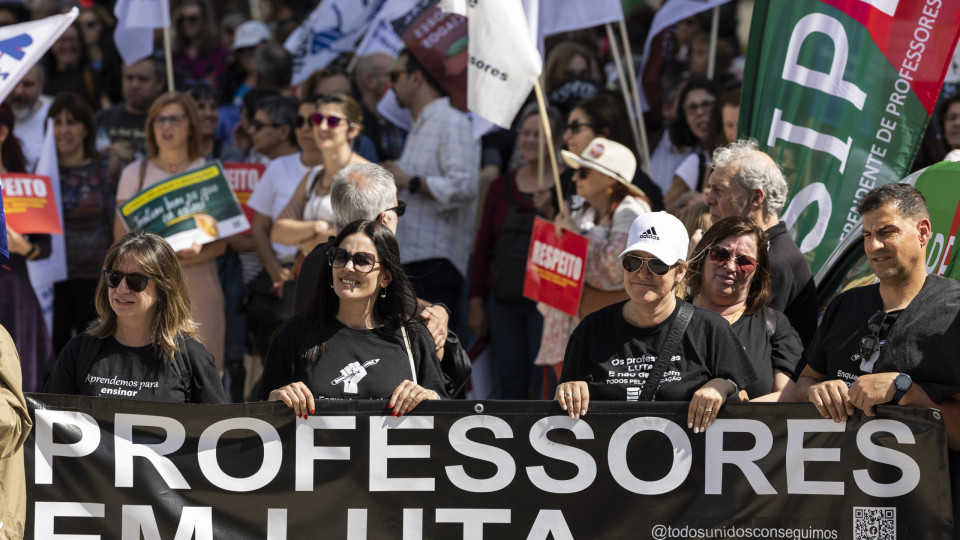 Professores em Évora prometem não cruzar os braços e continuar luta