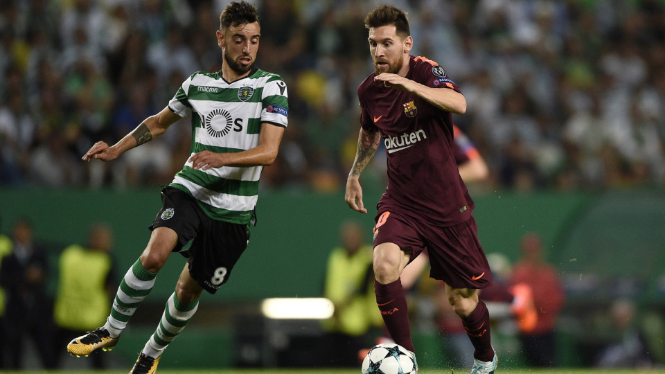 "Só Bruno Fernandes rivaliza com Messi, mas não está ao nível dele"