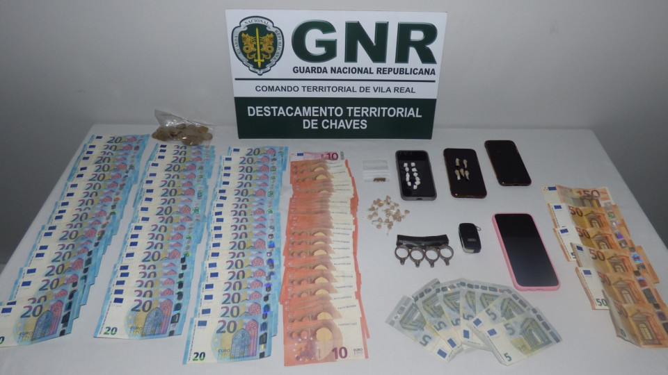 Chaves. Investigação de 6 meses leva a 3 detenções por tráfico de droga