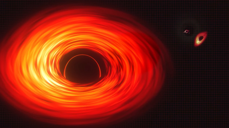 Vídeo da NASA dá-lhe uma ideia do tamanho de um buraco negro