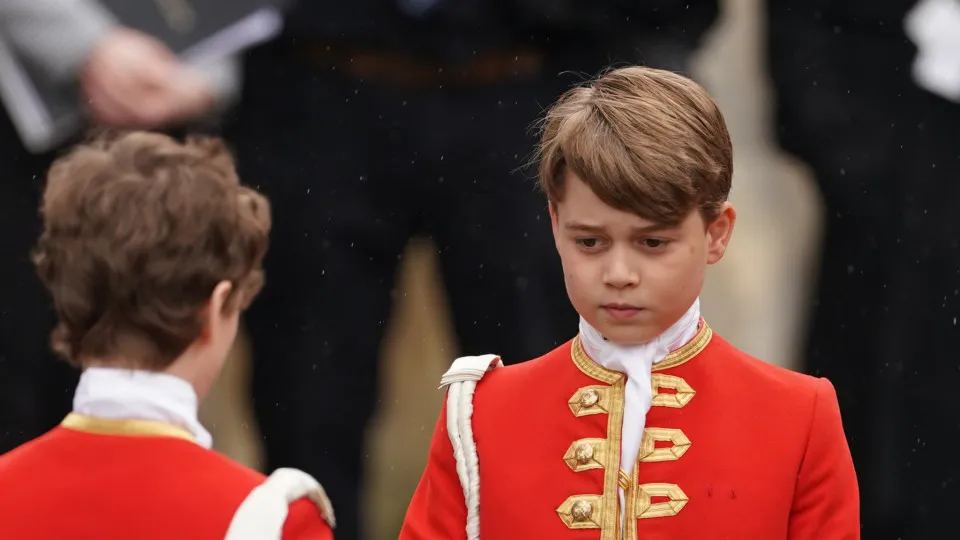 As fotos do príncipe George na coroação. Herdeiro ao trono fez história