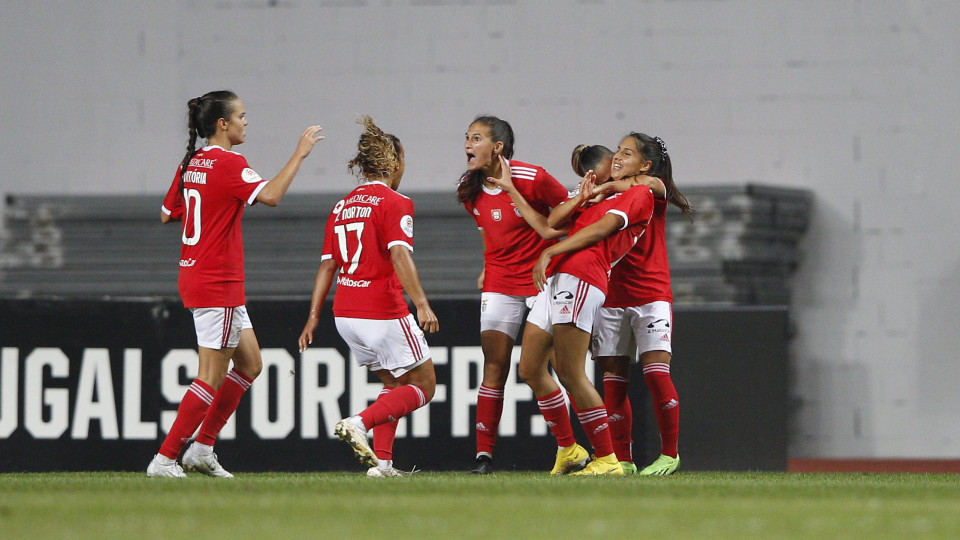 Benfica sagra-se tricampeão nacional de futebol feminino