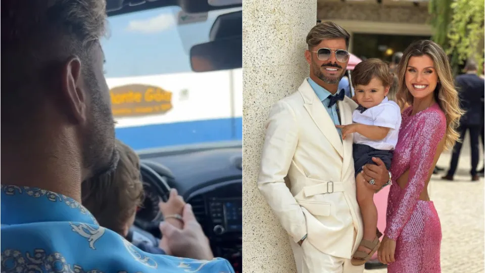 Jéssica Antunes mostra filho de um ano "a conduzir" e explica motivos