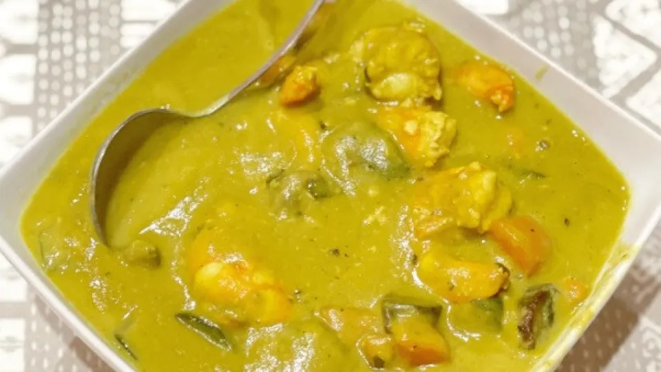 Receita improvável e saudável de caril de bacalhau (sim, leu bem!)