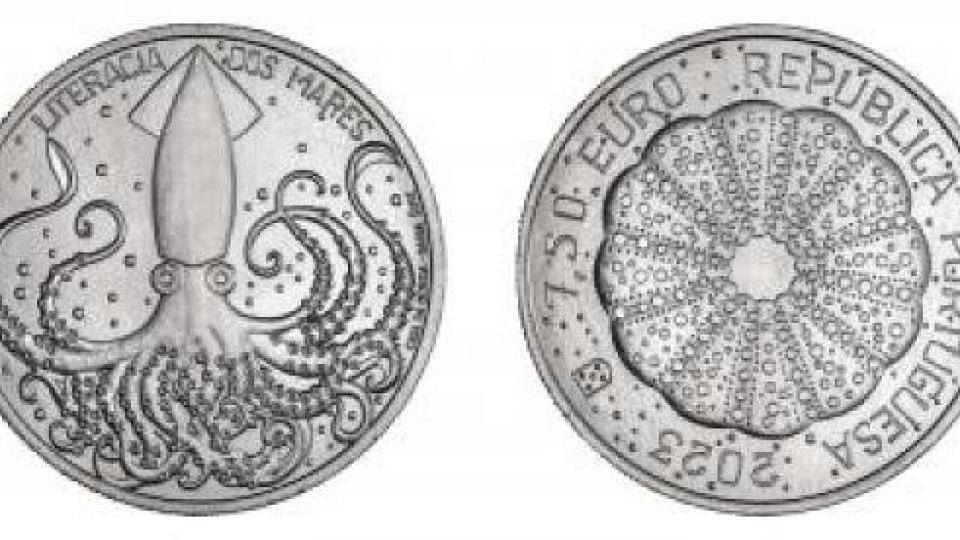Tem um polvo e vale 7,50 euros: Vem aí mais uma moeda de coleção