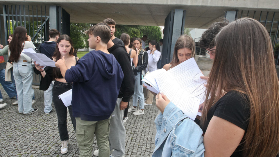 Exame nacional de Português foi realizado por 78,7% dos alunos inscritos