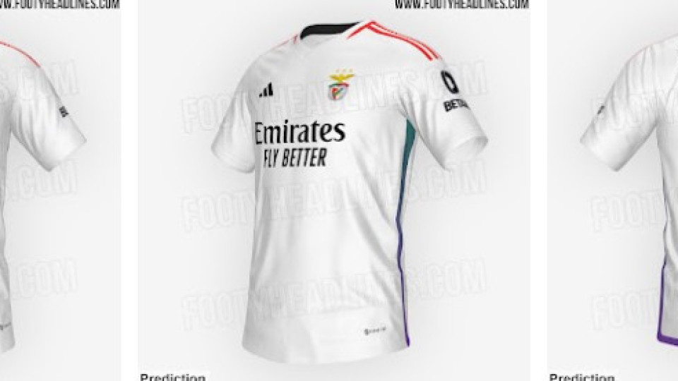 Serão estes os equipamentos alternativos do Benfica para a nova época?