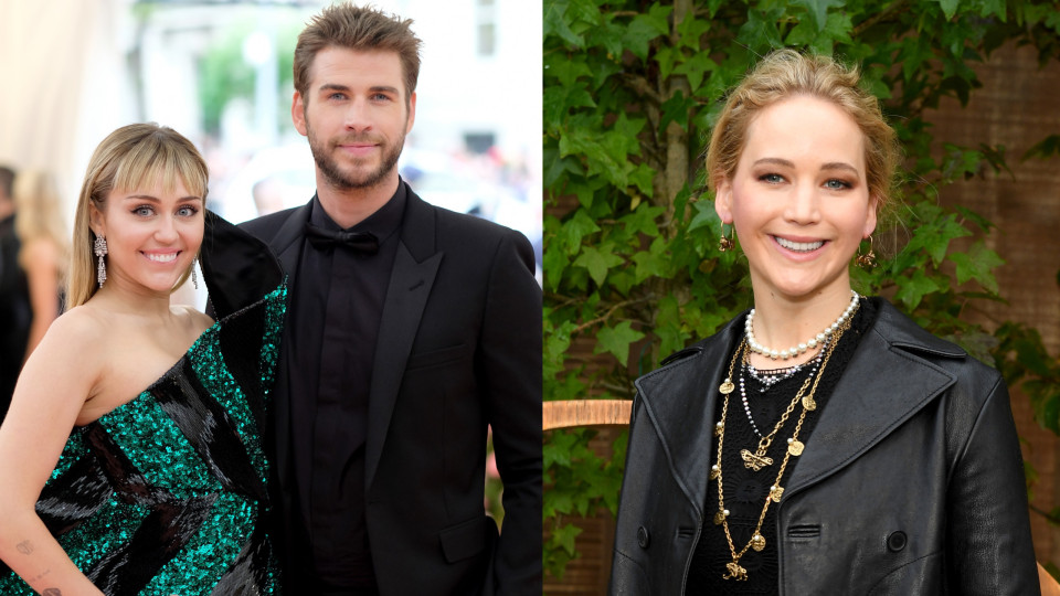 É verdade que Liam Hemsworth traiu Miley Cyrus com Jennifer Lawrence?