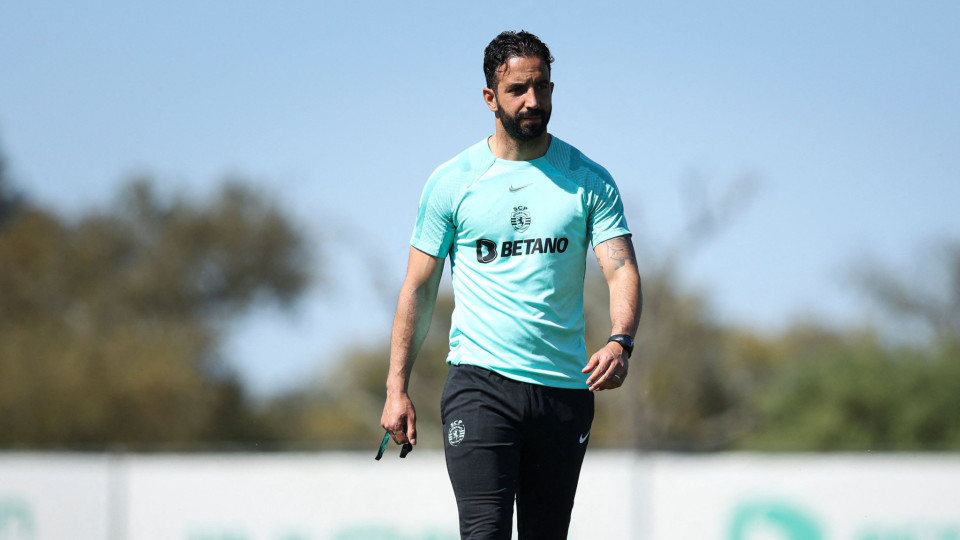 Rúben Amorim chama dez 'miúdos' ao treino do Sporting