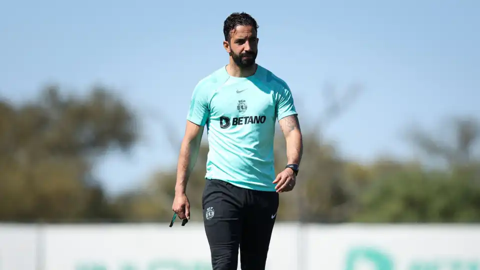 Rúben Amorim recebe 'reforço de peso' no treino do Sporting