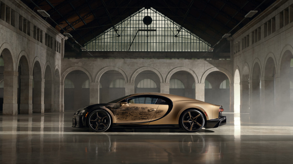 Bugatti Chiron Golden Era. Um carro que demorou dois anos a ser feito