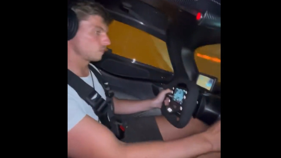 Verstappen pode ter-se metido em problemas com este vídeo na internet
