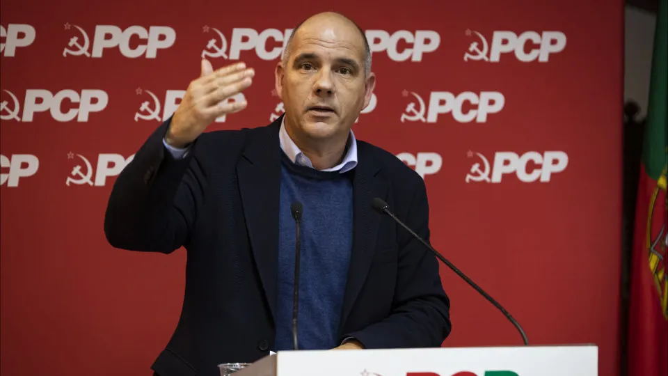 Paulo Raimundo, secretário-geral do Partido Comunista Português (PCP) - Rita Franca/NurPhoto via Getty Images