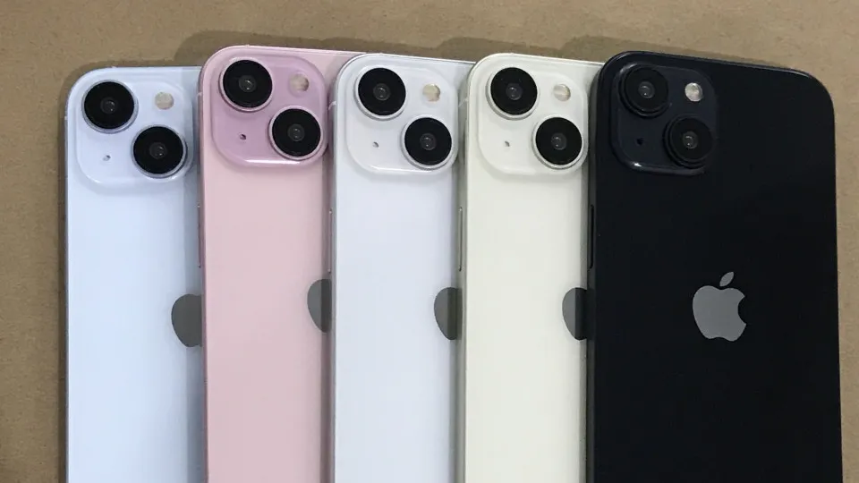 iPhone 15. Há novas fotografias do telemóvel em diferentes cores