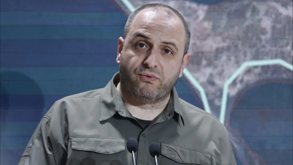 ministro da Defesa da Ucrânia, Rustem Umerov,