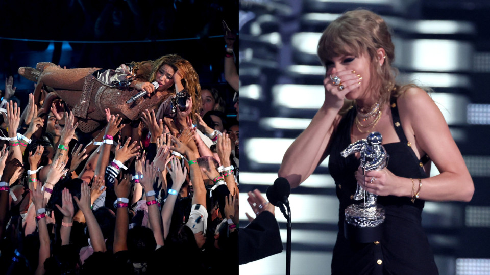 VMA 2023. Shakira recebeu vénia do público mas a estrela foi Taylor Swift