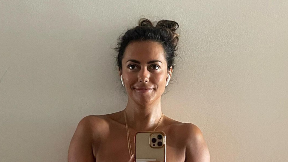 "Quem me viu e quem me vê": Sofia Ribeiro mostra evolução do corpo