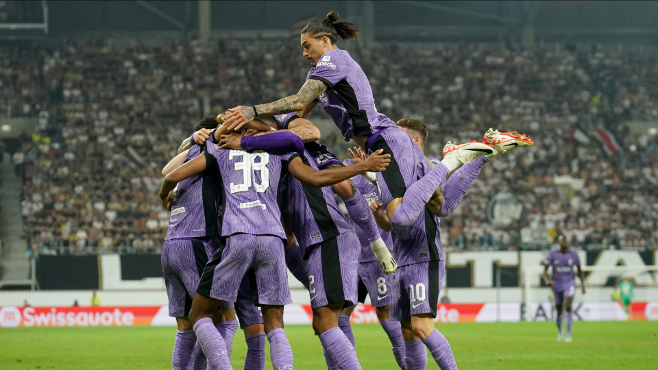 Pesadelo do Sporting quase atormentava Liverpool. Reds sobrevivem em Linz