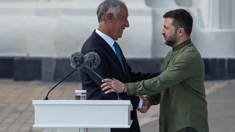 Marcelo Rebelo de Sousa, Volodymyr Zelensky,