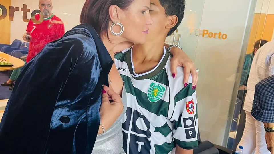 Elma Aveiro com Cristianinho