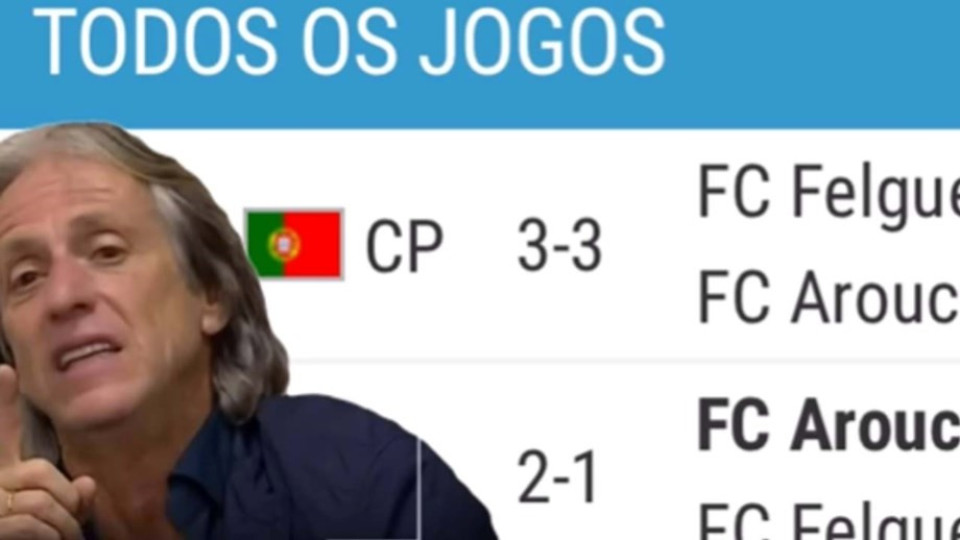 Felgueiras quer passar na Taça de Portugal e inspira-se... em Jorge Jesus