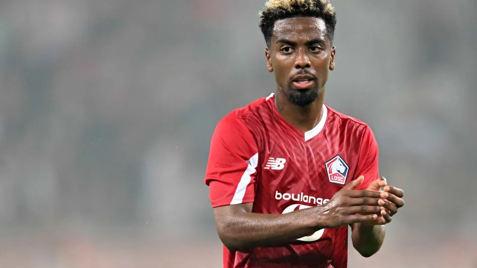 LILLE - Angel Gomes of Lille OSC during the Conference League play-off match between Lille OSC and HNK Rijeka at Pierre-Mauroy Stadium on August 24, 2023 in Lille, France. AP | Dutch Height | Gerrit van Cologne (Photo by ANP via Getty Images)