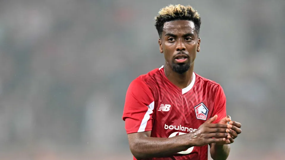 LILLE - Angel Gomes of Lille OSC during the Conference League play-off match between Lille OSC and HNK Rijeka at Pierre-Mauroy Stadium on August 24, 2023 in Lille, France. AP | Dutch Height | Gerrit van Cologne (Photo by ANP via Getty Images)