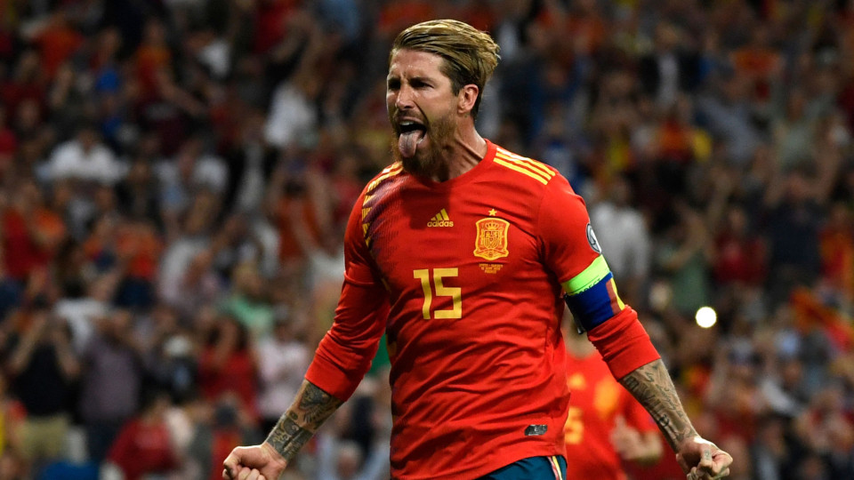 Sergio Ramos reage à passagem de Espanha à final do Euro: "Enormes"