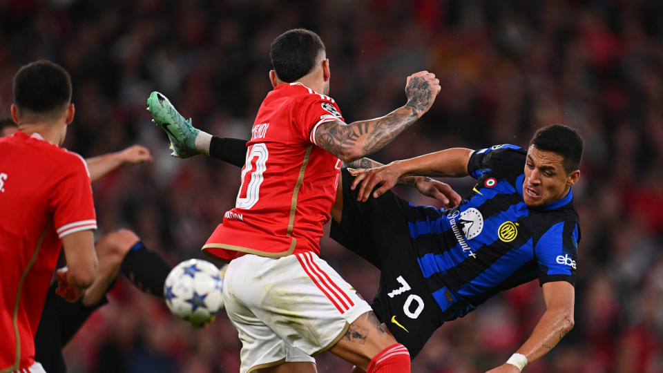 Jogo em Direto Benfica Inter Champions 1 Mão - SL Benfica