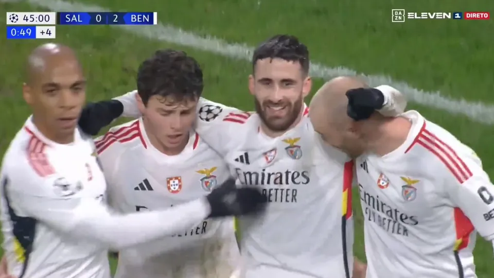 Depois de falhar, Rafa marca e deixa Benfica mais perto da Liga Europa