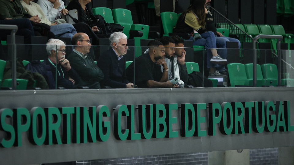 Basquetebol do Sporting contou com presença especial nas bancadas