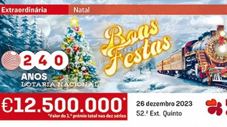 Última semana do ano de sorte? Os números da Lotaria Clássica de Natal 