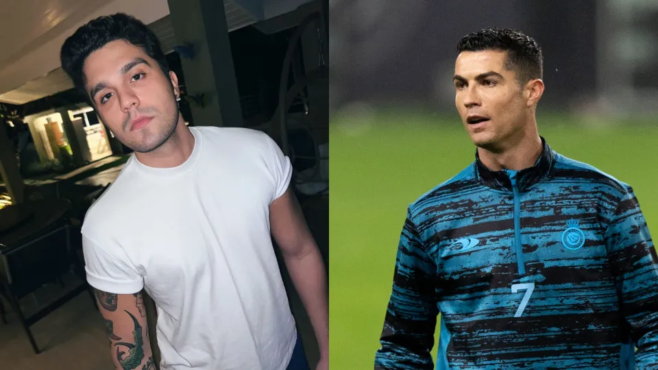 Luan Santana; Cristiano Ronaldo