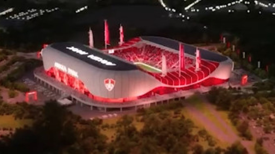 Brest apresenta estádio futurista que promete dar que falar