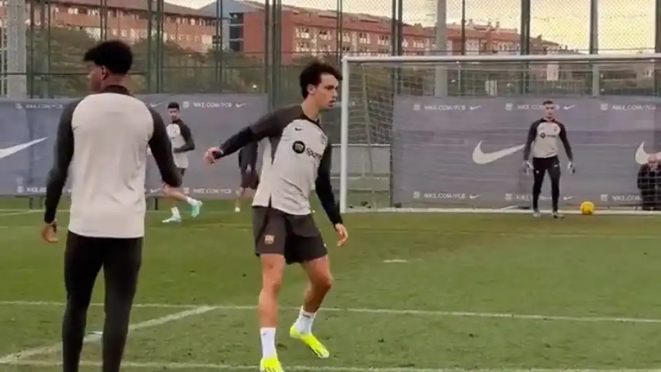 'Cá vai disto'. Momento de João Félix no treino está a dar que falar