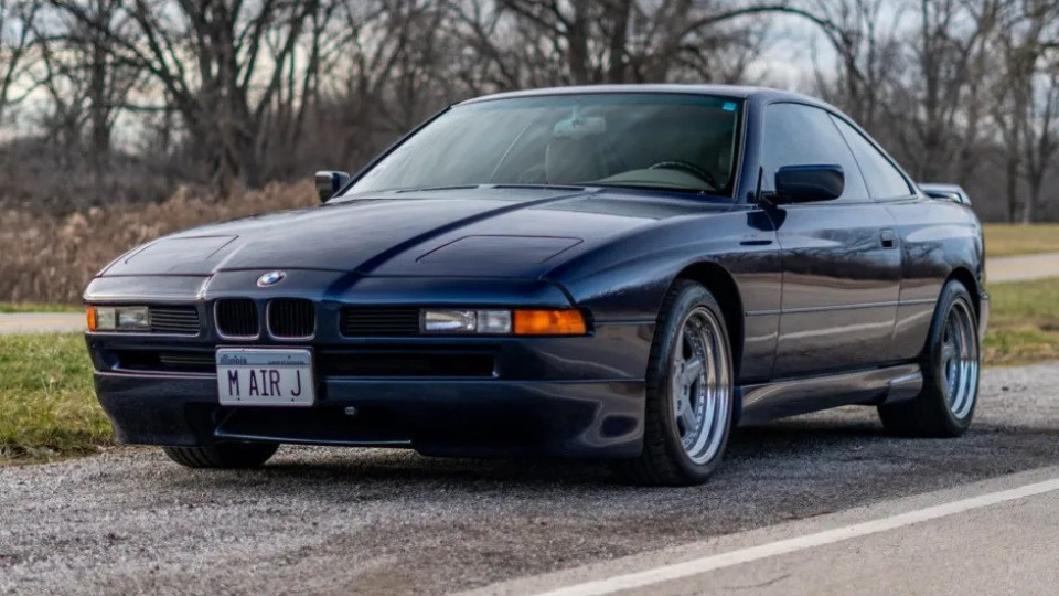 Antigo BMW 850i de Michael Jordan prestes a ser vendido